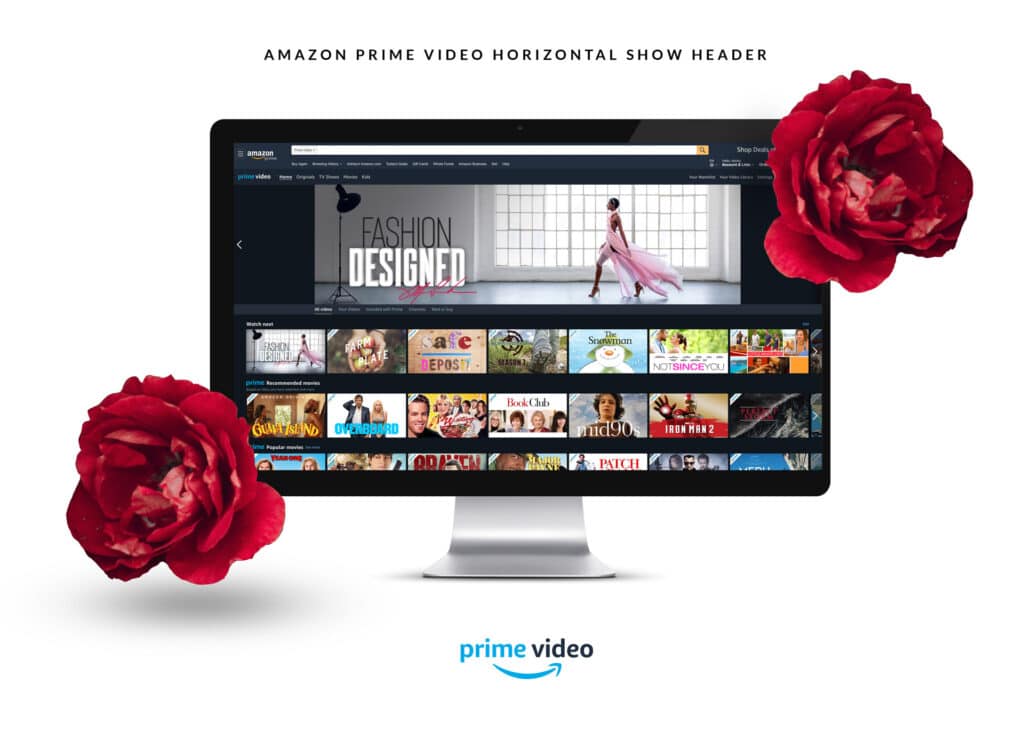 Fashion Designed Amazon Prime Video Logo Featuring Michael Costello