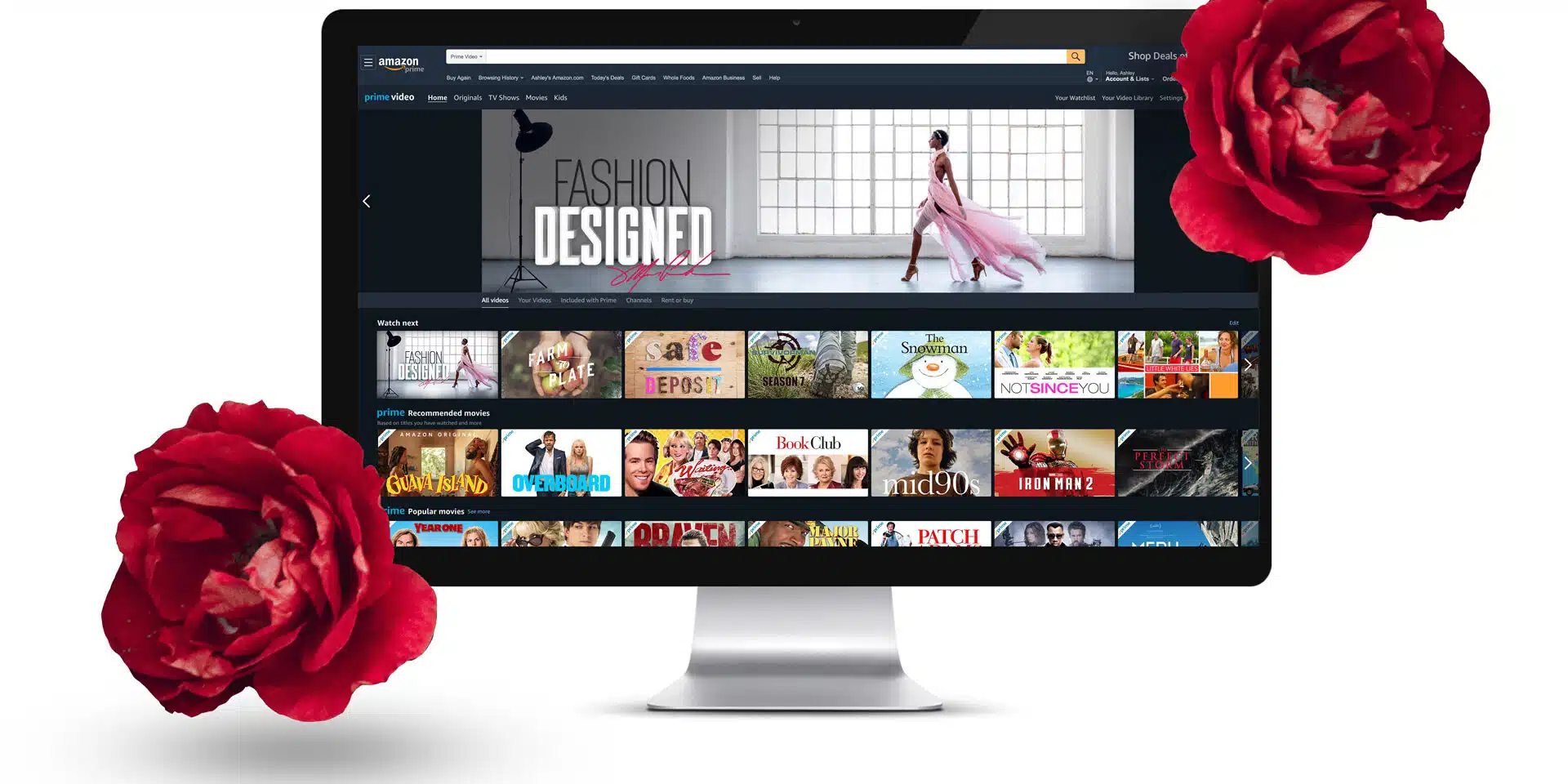 Fashion Designed Amazon Prime Video Logo Featuring Michael Costello