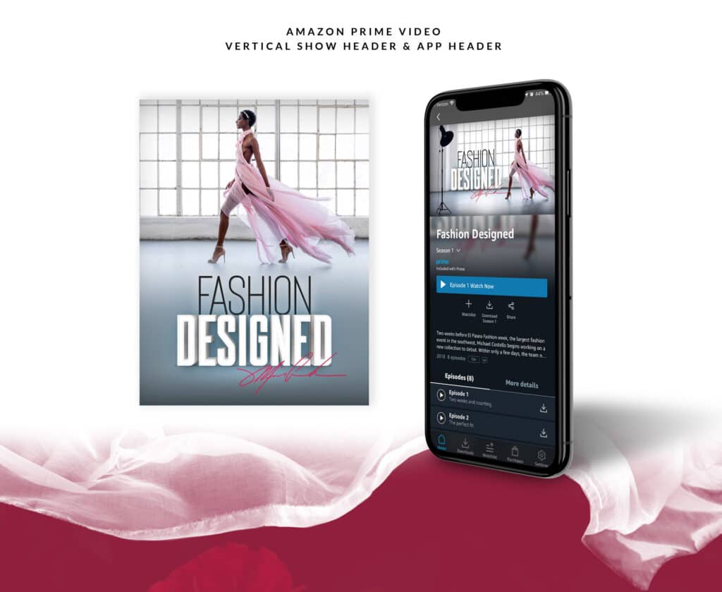 Fashion Designed Amazon Prime Video Logo Featuring Michael Costello